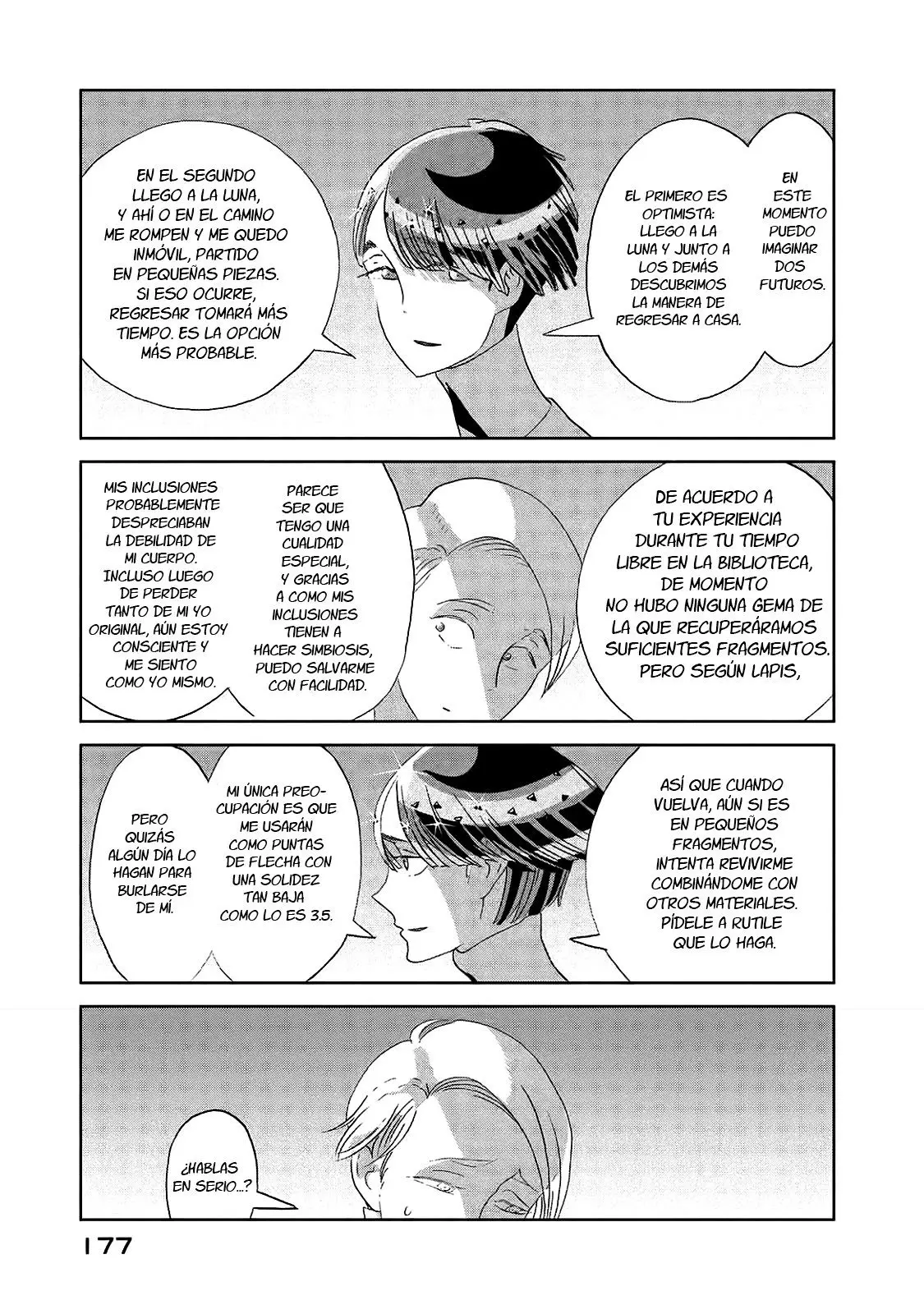 Houseki no Kuni capítulo 52 página 10