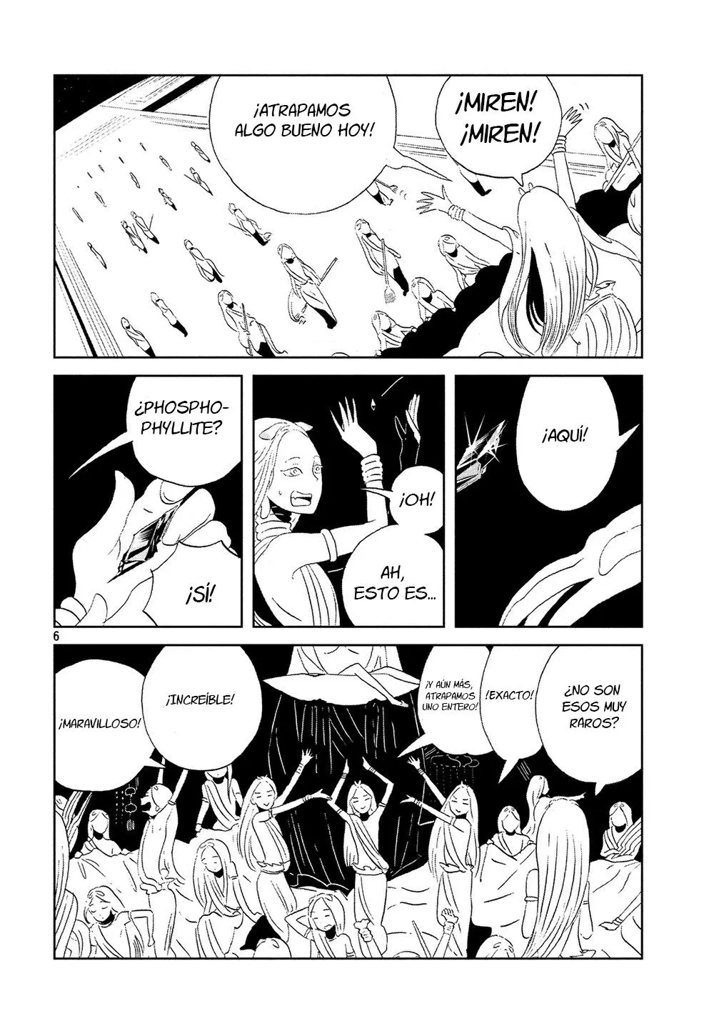 Houseki no Kuni capítulo 53 página 7