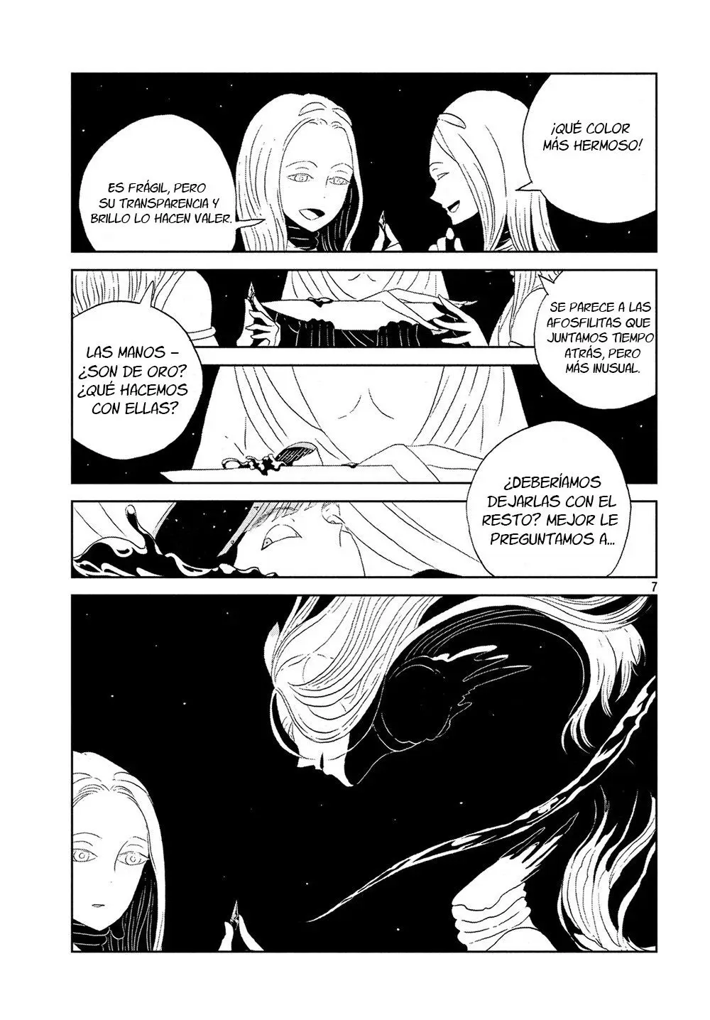 Houseki no Kuni capítulo 53 página 8