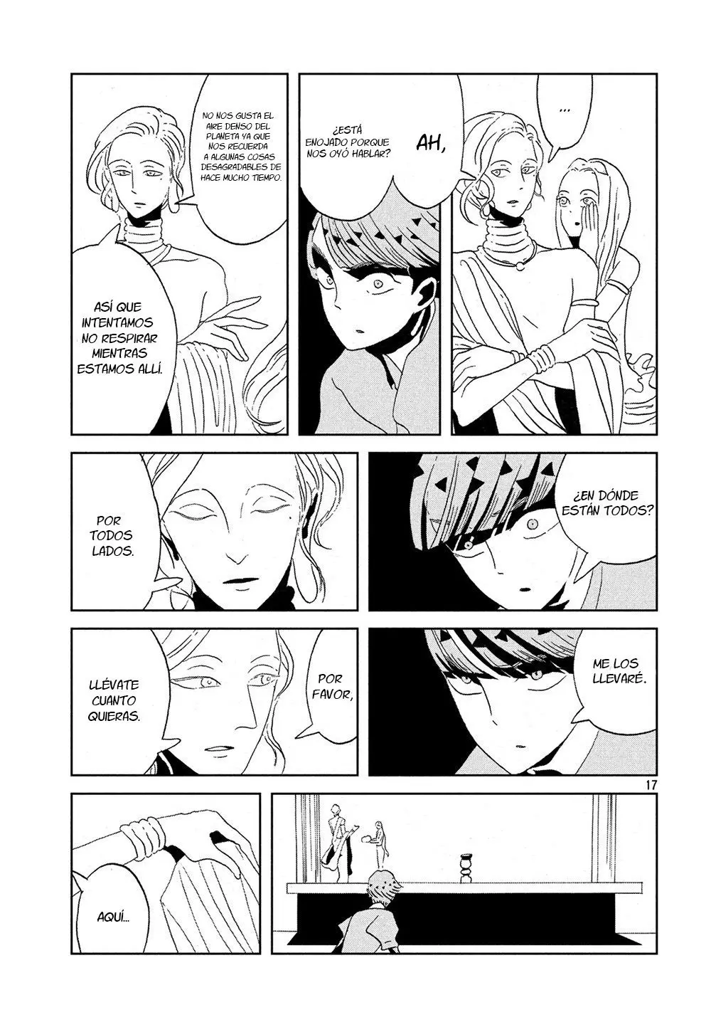 Houseki no Kuni capítulo 53 página 17