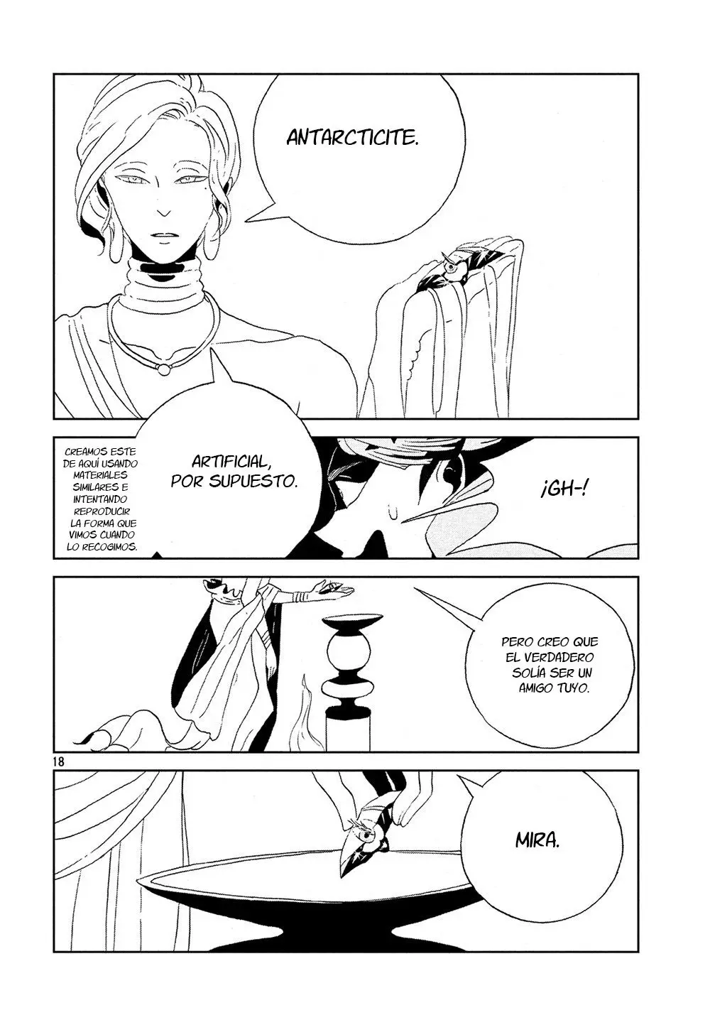 Houseki no Kuni capítulo 53 página 18
