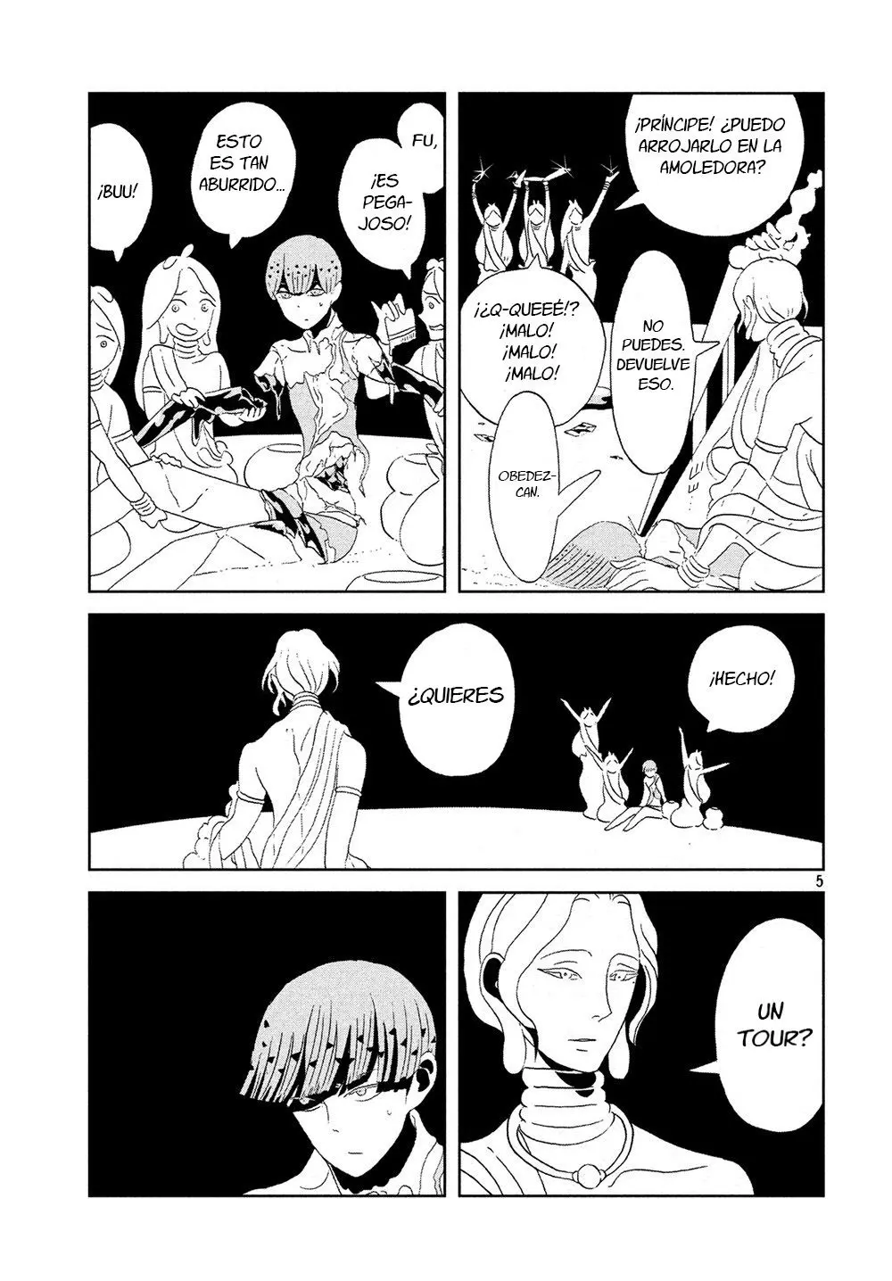 Houseki no Kuni capítulo 54 página 6