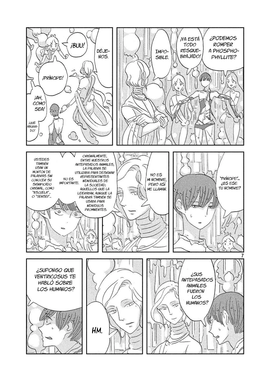 Houseki no Kuni capítulo 54 página 8