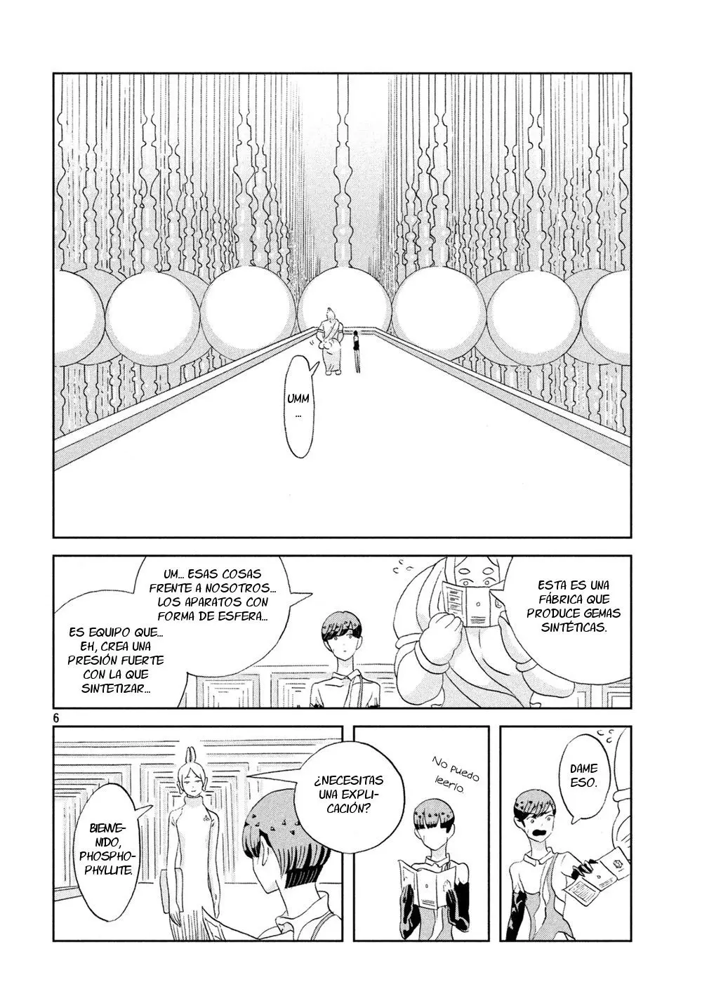 Houseki no Kuni capítulo 56 página 7