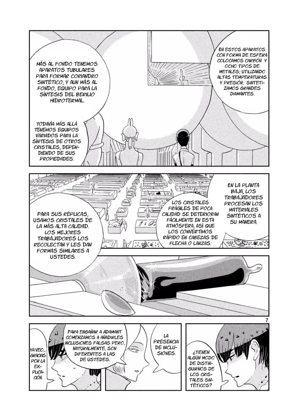 Houseki no Kuni capítulo 56 página 8