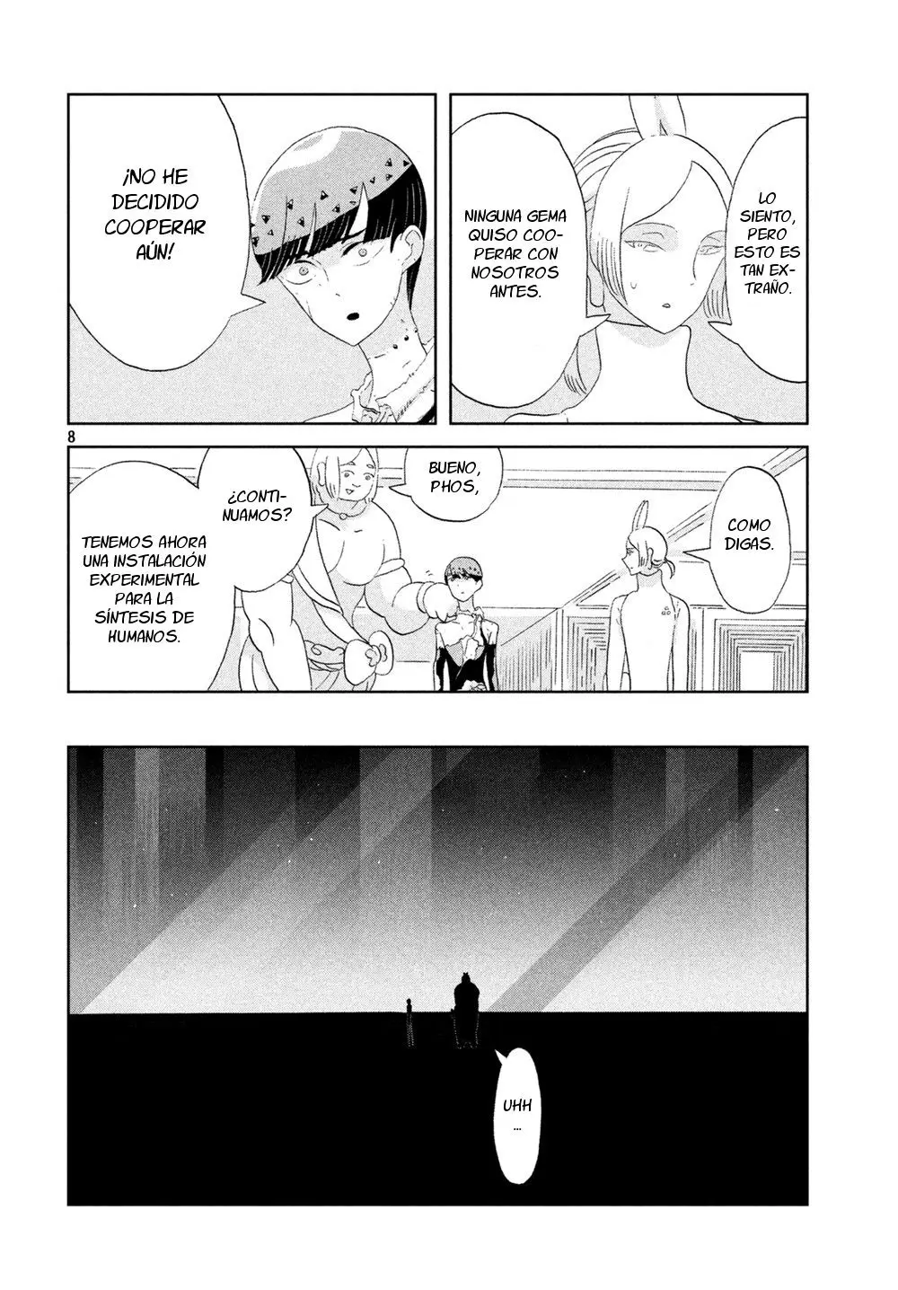 Houseki no Kuni capítulo 56 página 9
