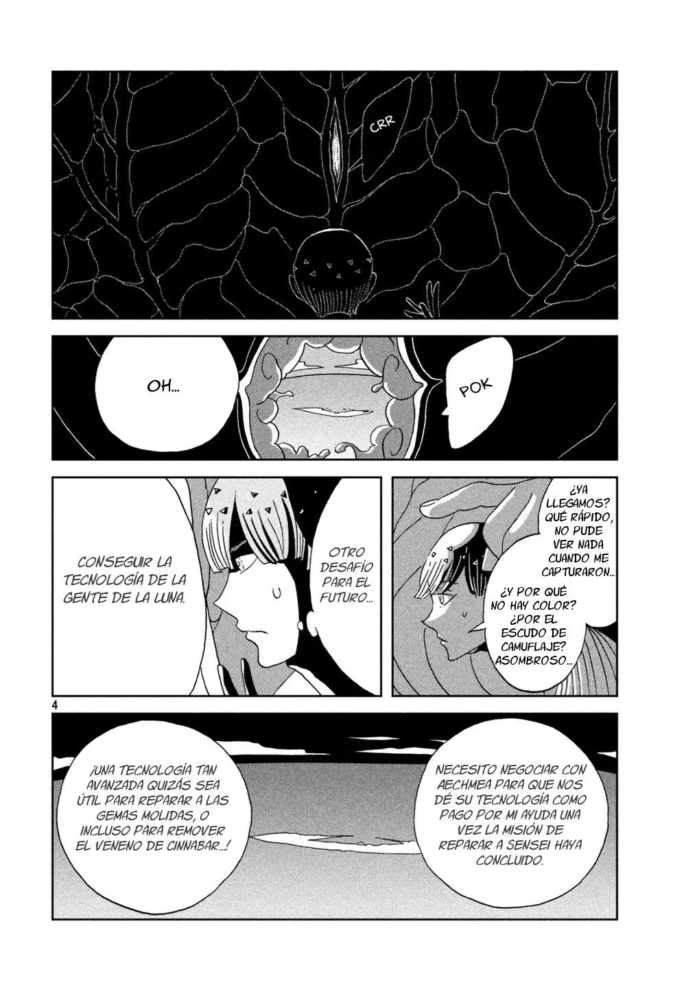 Houseki no Kuni capítulo 57 página 5