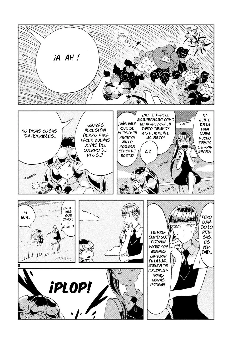 Houseki no Kuni capítulo 57 página 9
