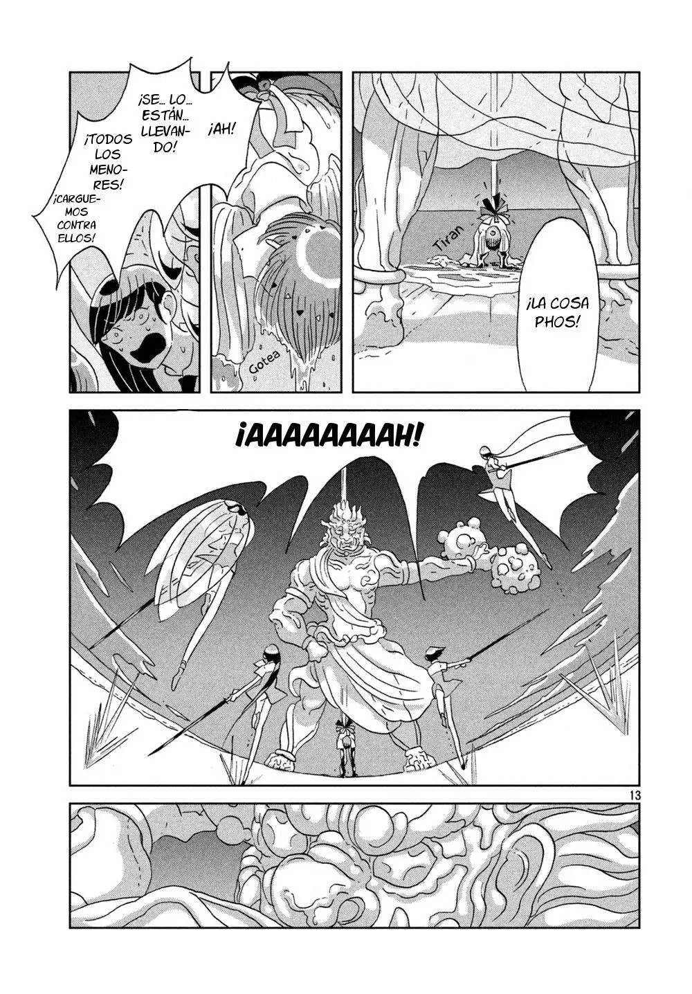 Houseki no Kuni capítulo 57 página 14