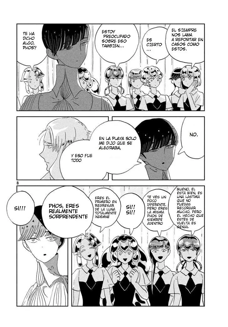 Houseki no Kuni capítulo 58 página 9