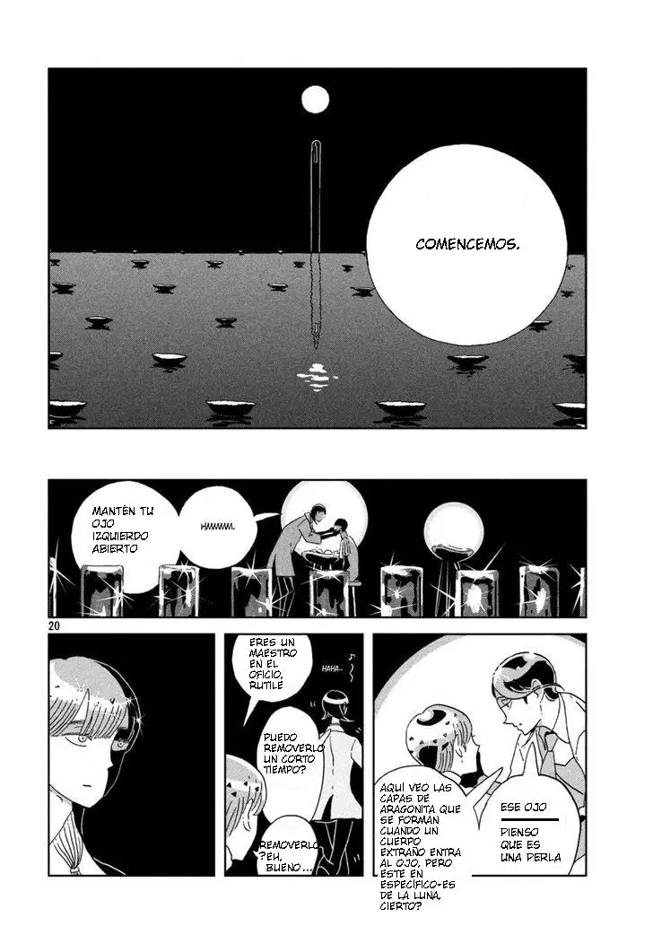 Houseki no Kuni capítulo 58 página 21