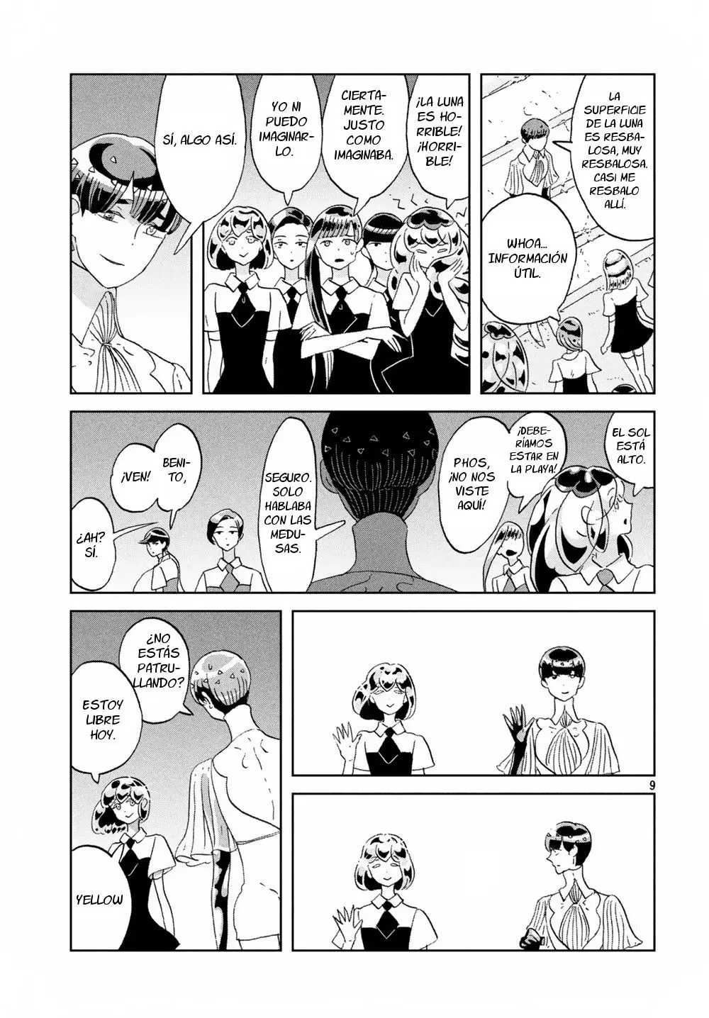 Houseki no Kuni capítulo 59 página 9