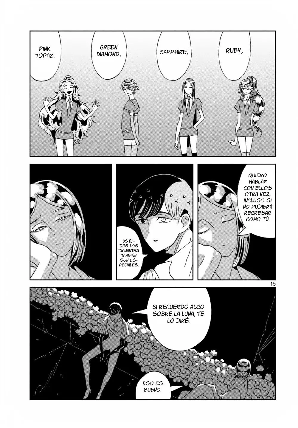 Houseki no Kuni capítulo 59 página 15