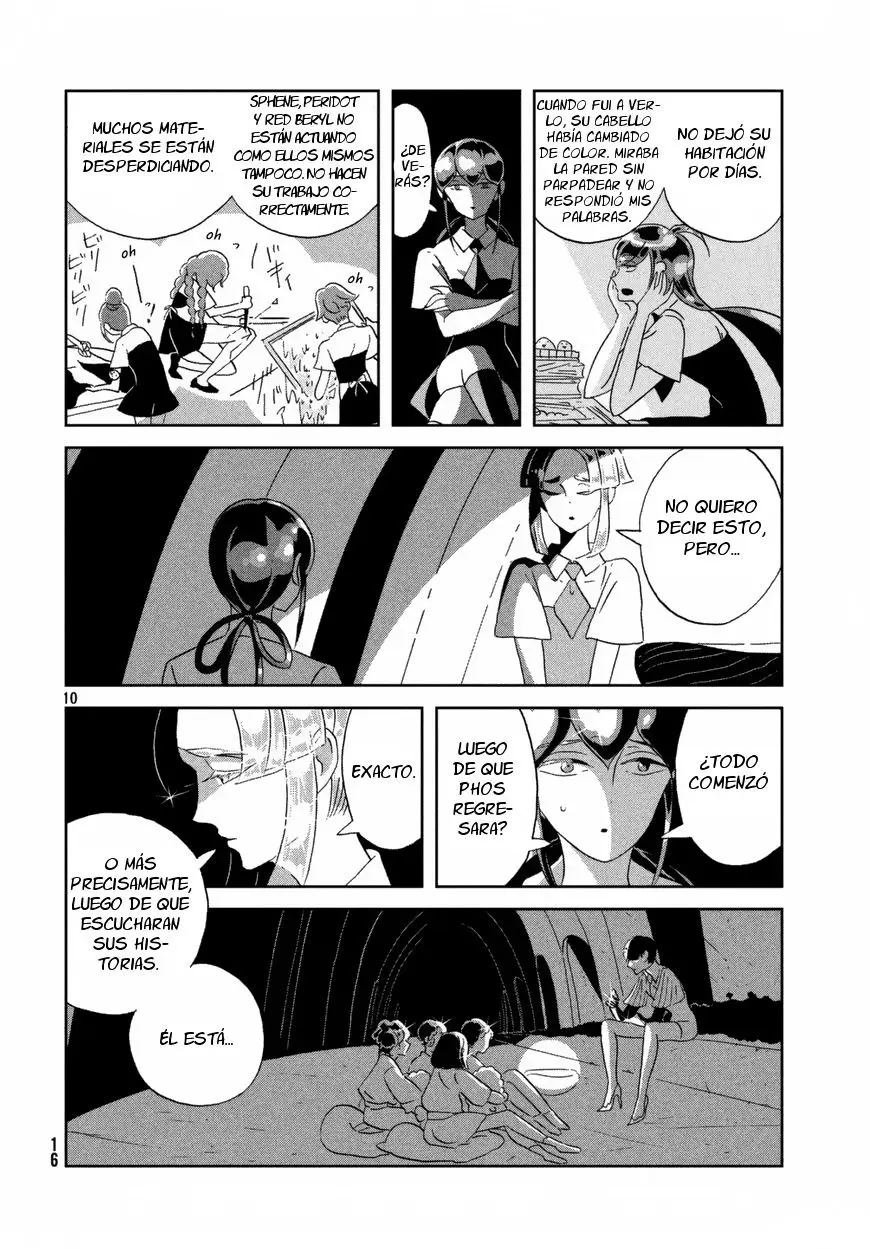 Houseki no Kuni capítulo 60 página 10