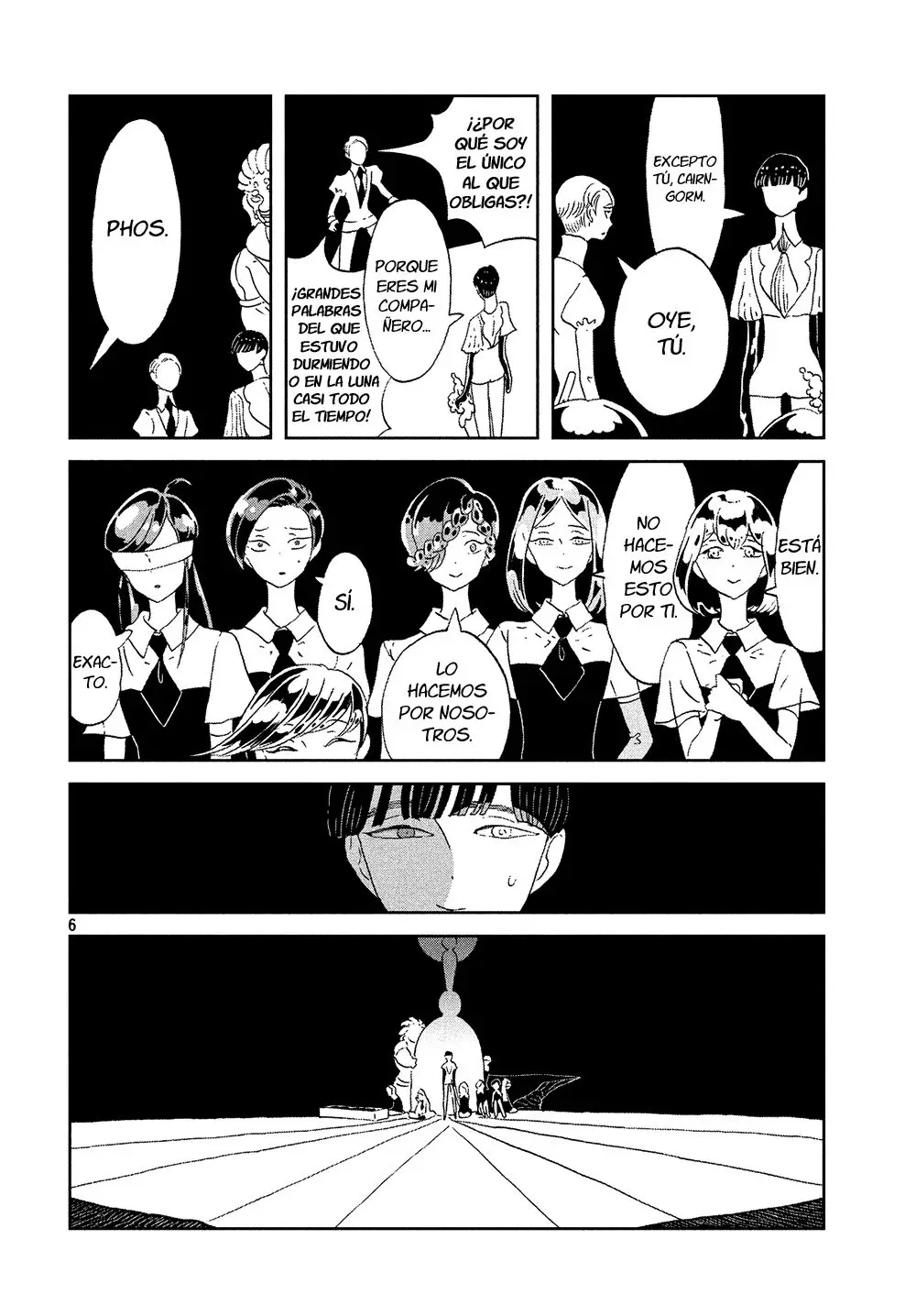 Houseki no Kuni capítulo 62 página 6