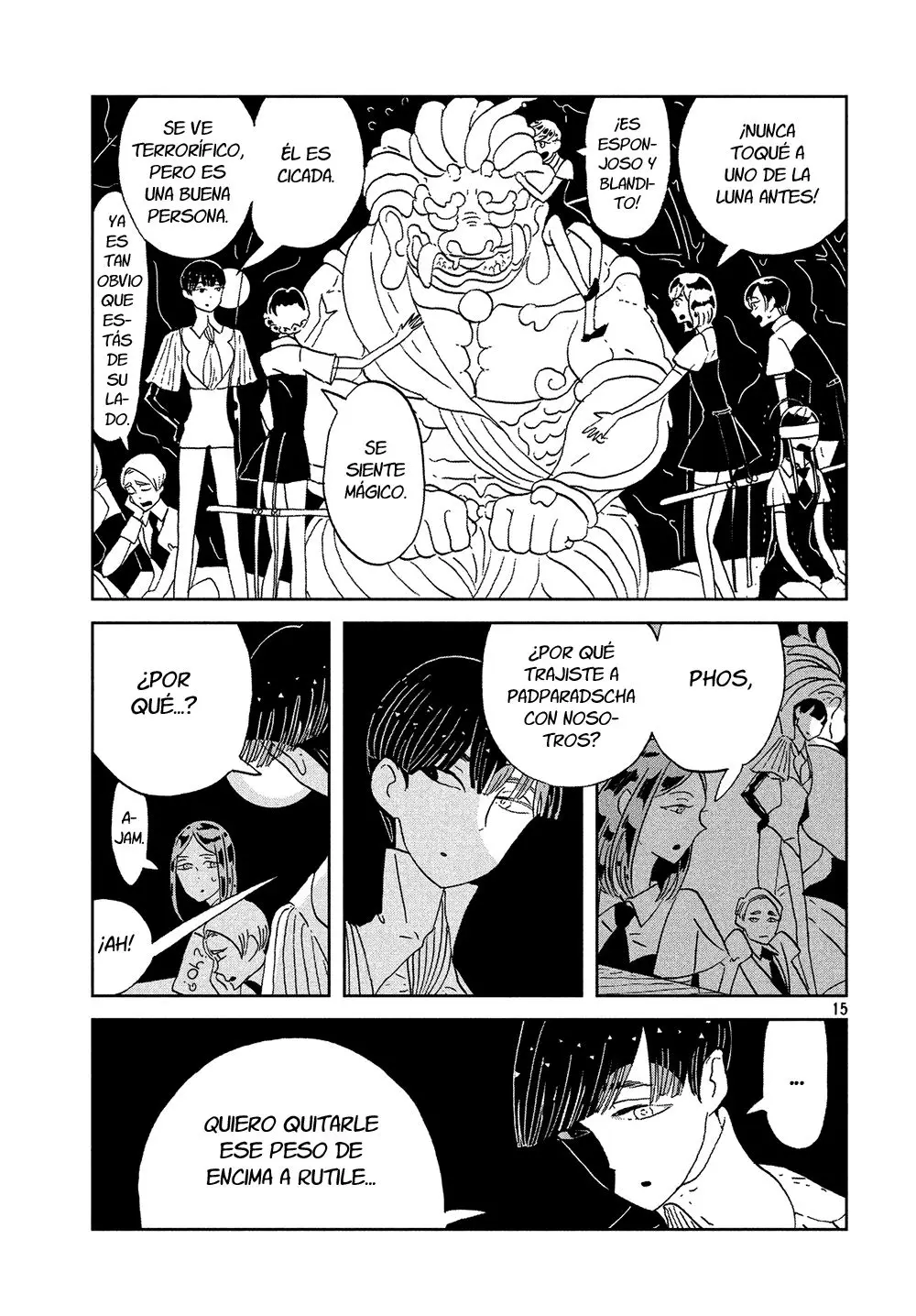 Houseki no Kuni capítulo 62 página 15