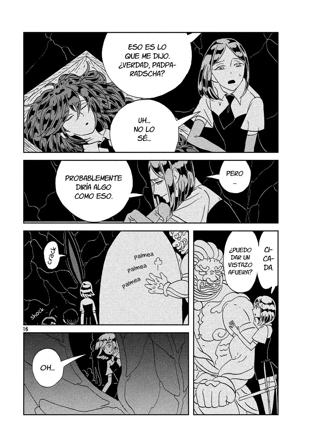 Houseki no Kuni capítulo 62 página 16