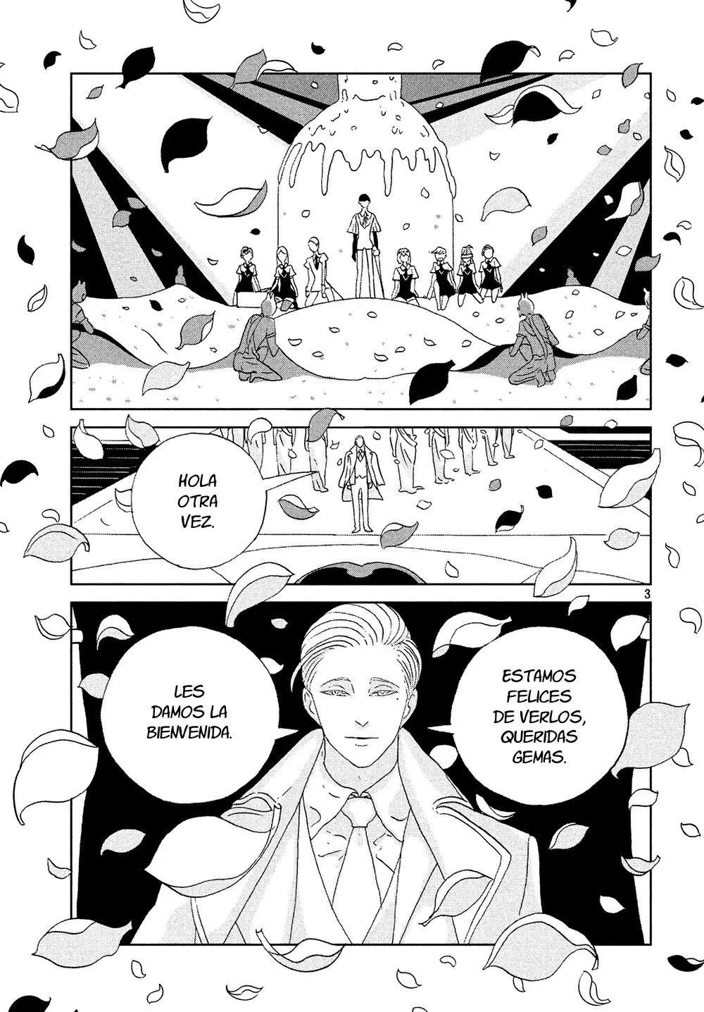 Houseki no Kuni capítulo 63 página 3