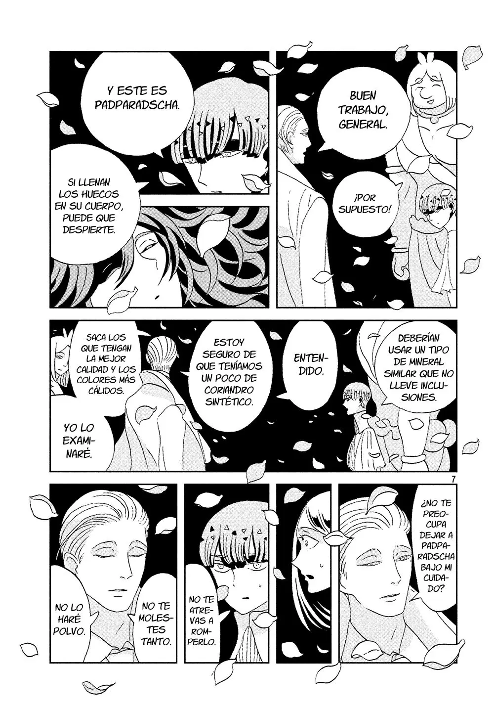Houseki no Kuni capítulo 63 página 7