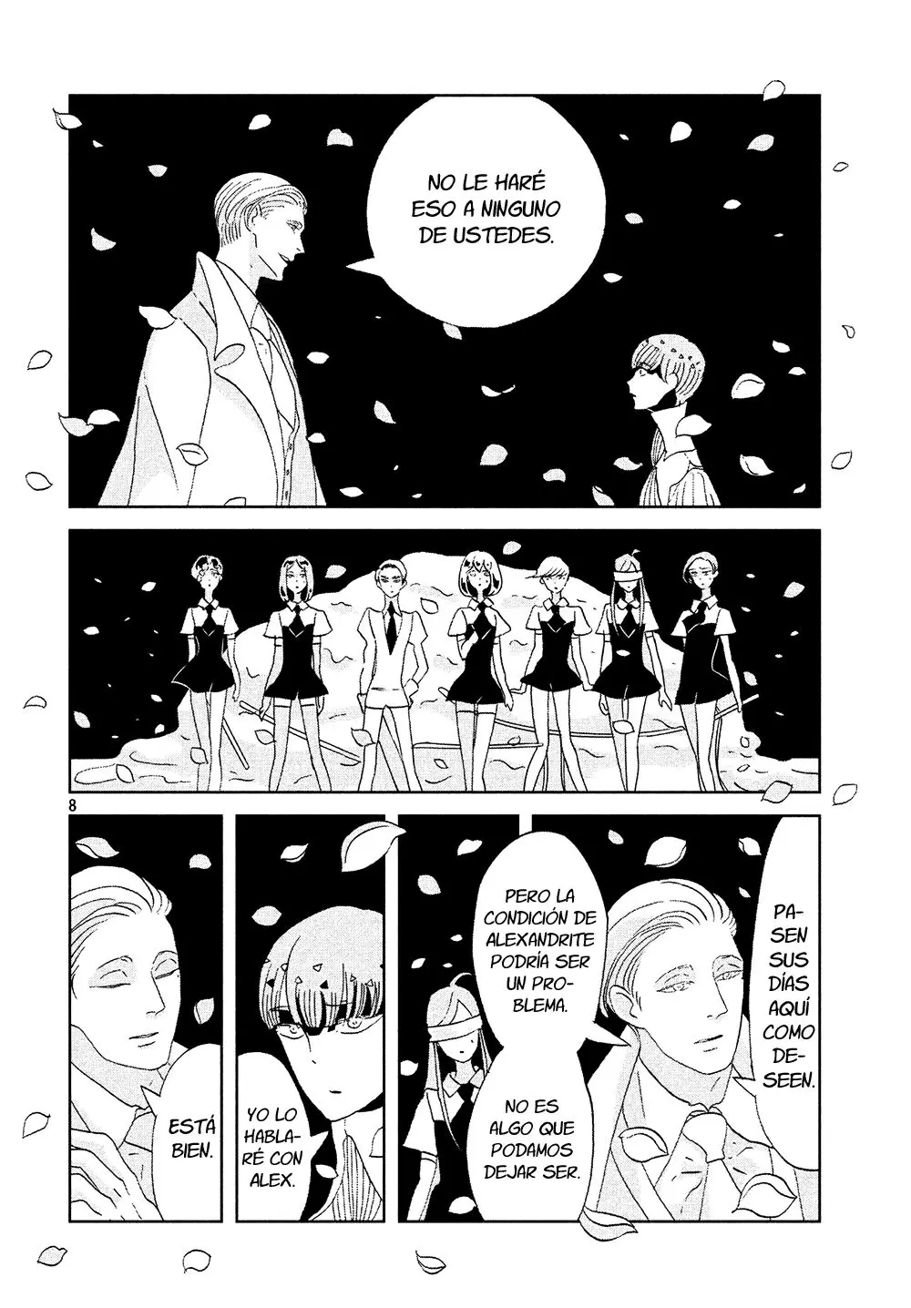 Houseki no Kuni capítulo 63 página 8