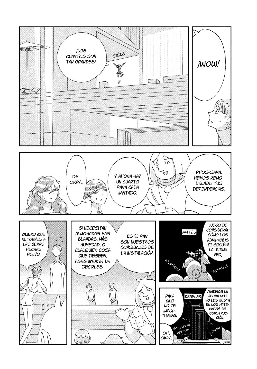 Houseki no Kuni capítulo 66 página 5