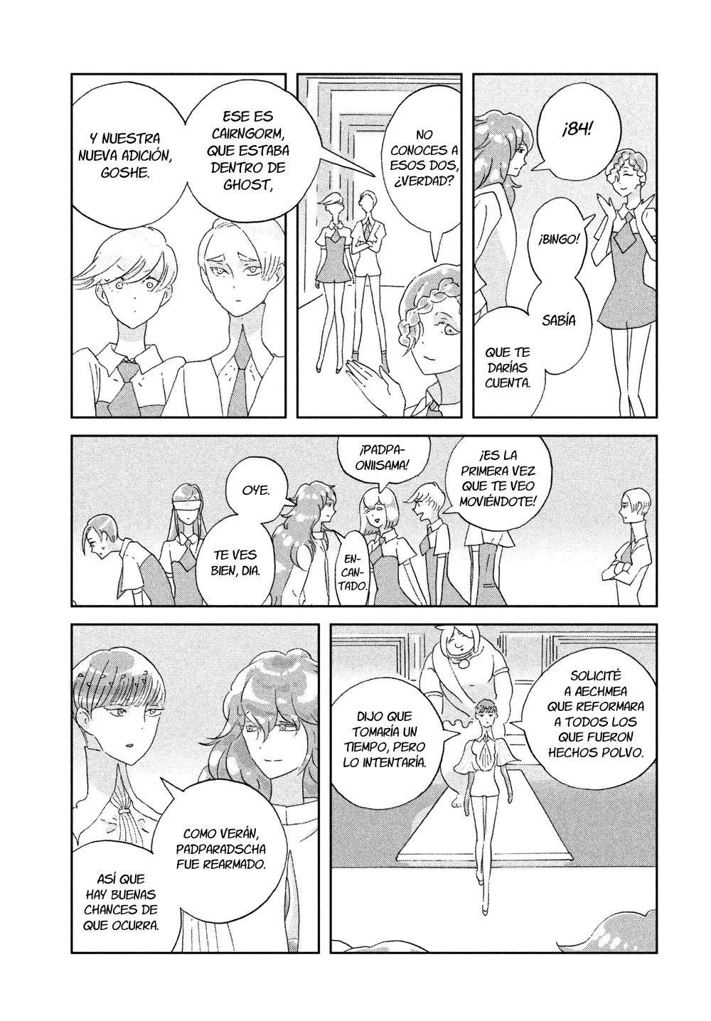 Houseki no Kuni capítulo 66 página 8