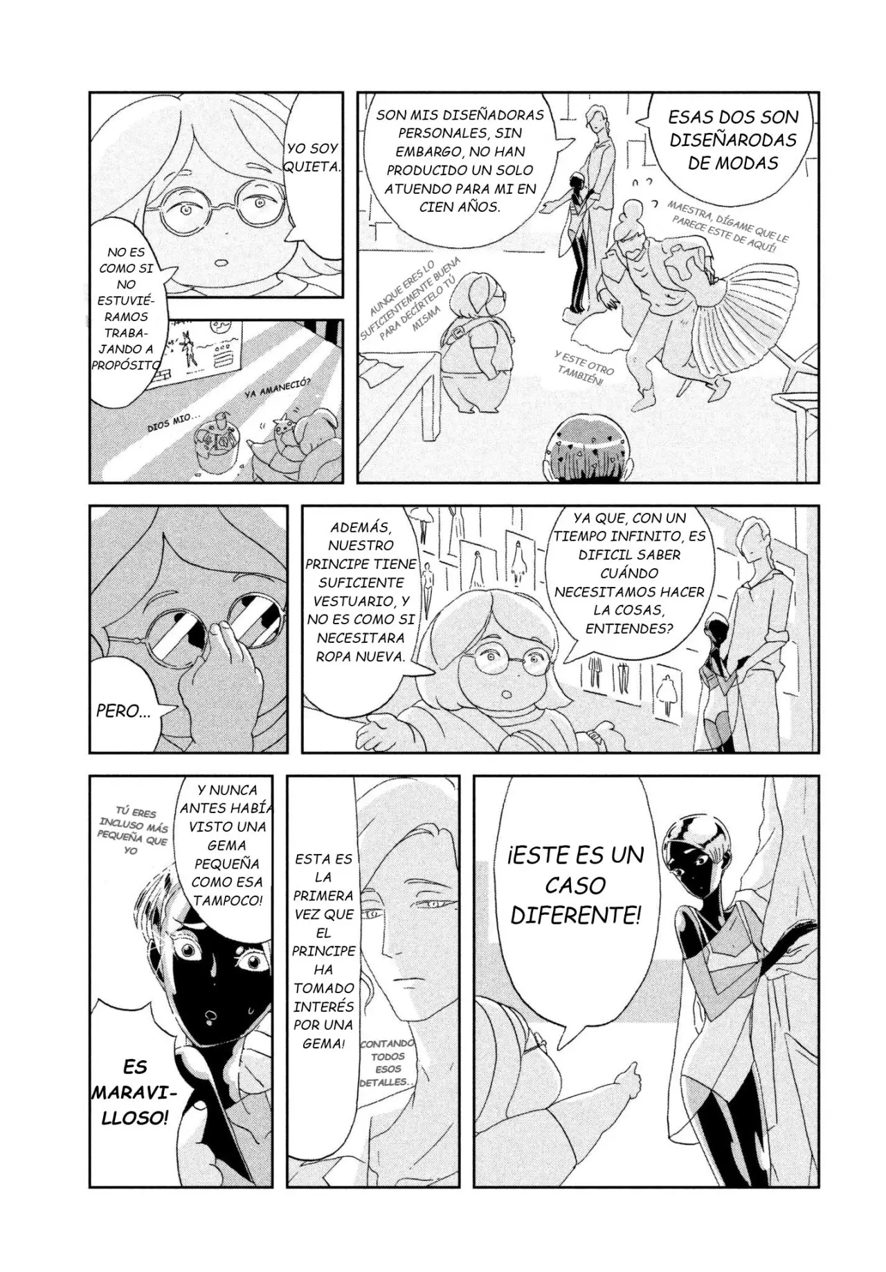 Houseki no Kuni capítulo 69 página 4