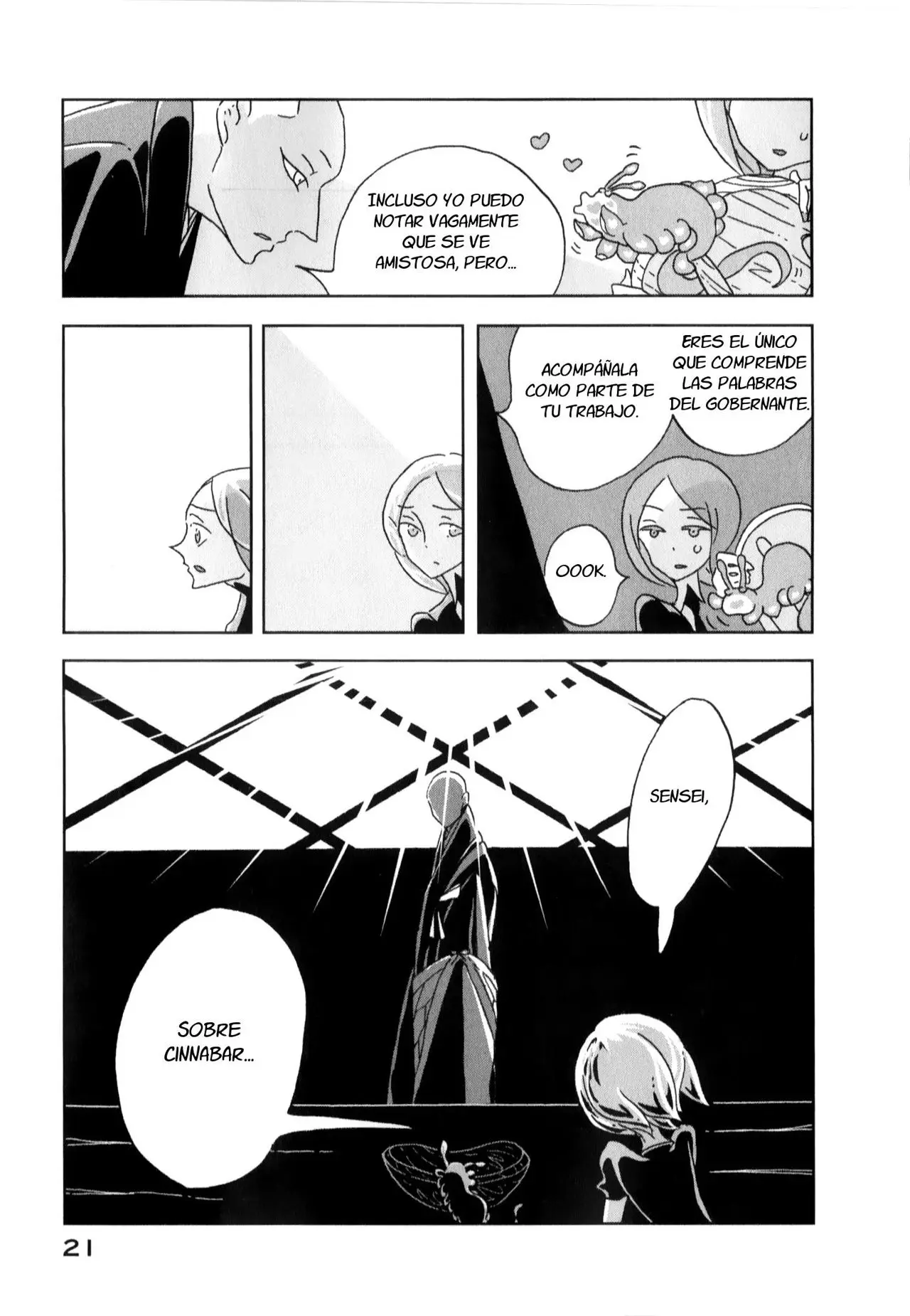 Houseki no Kuni capítulo 7 página 23