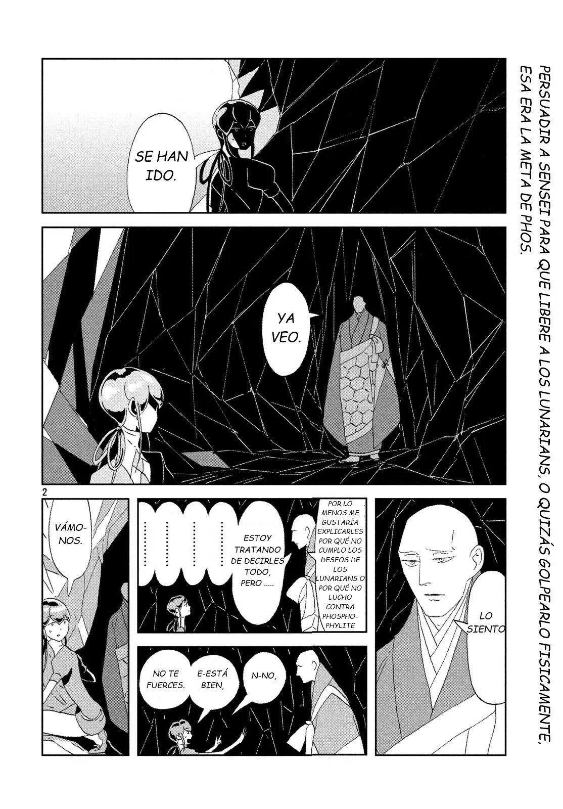 Houseki no Kuni capítulo 71 página 3