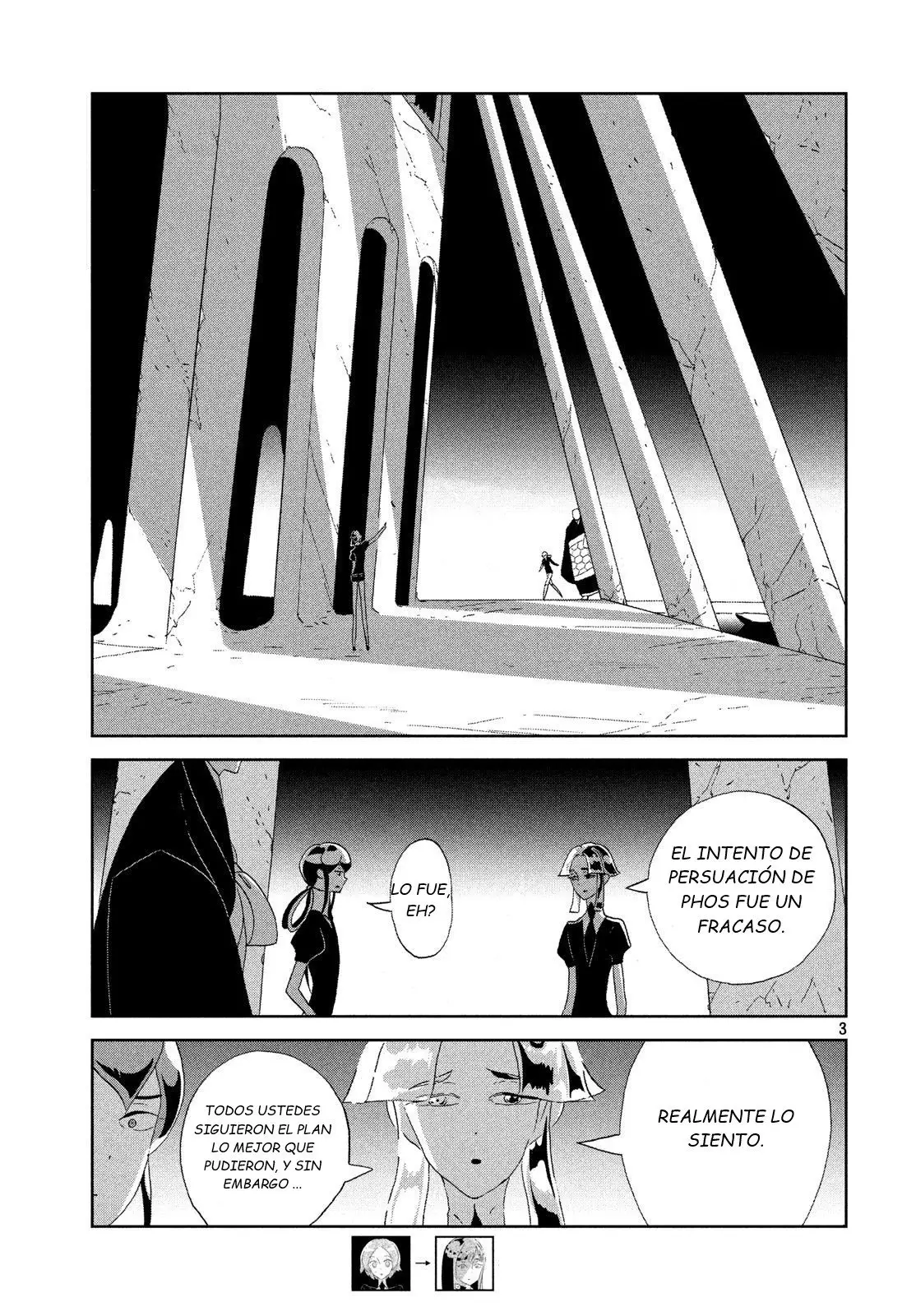 Houseki no Kuni capítulo 71 página 4