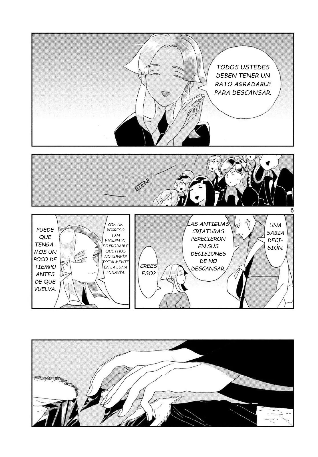 Houseki no Kuni capítulo 71 página 6