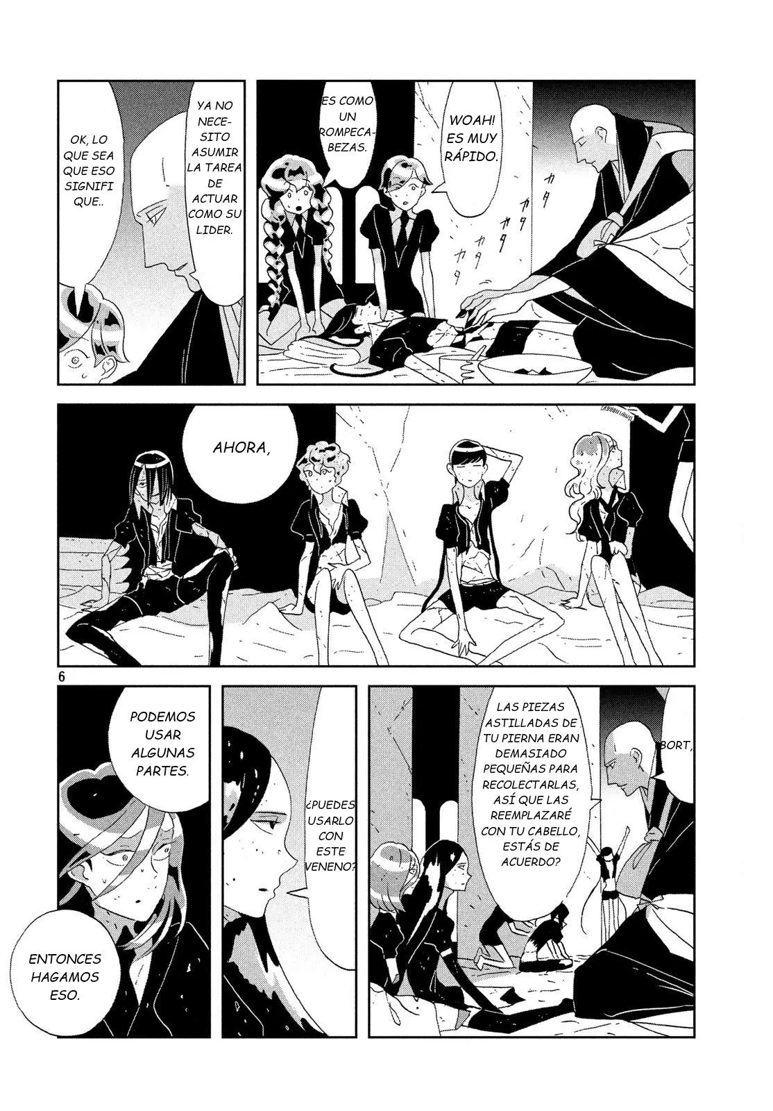 Houseki no Kuni capítulo 71 página 7