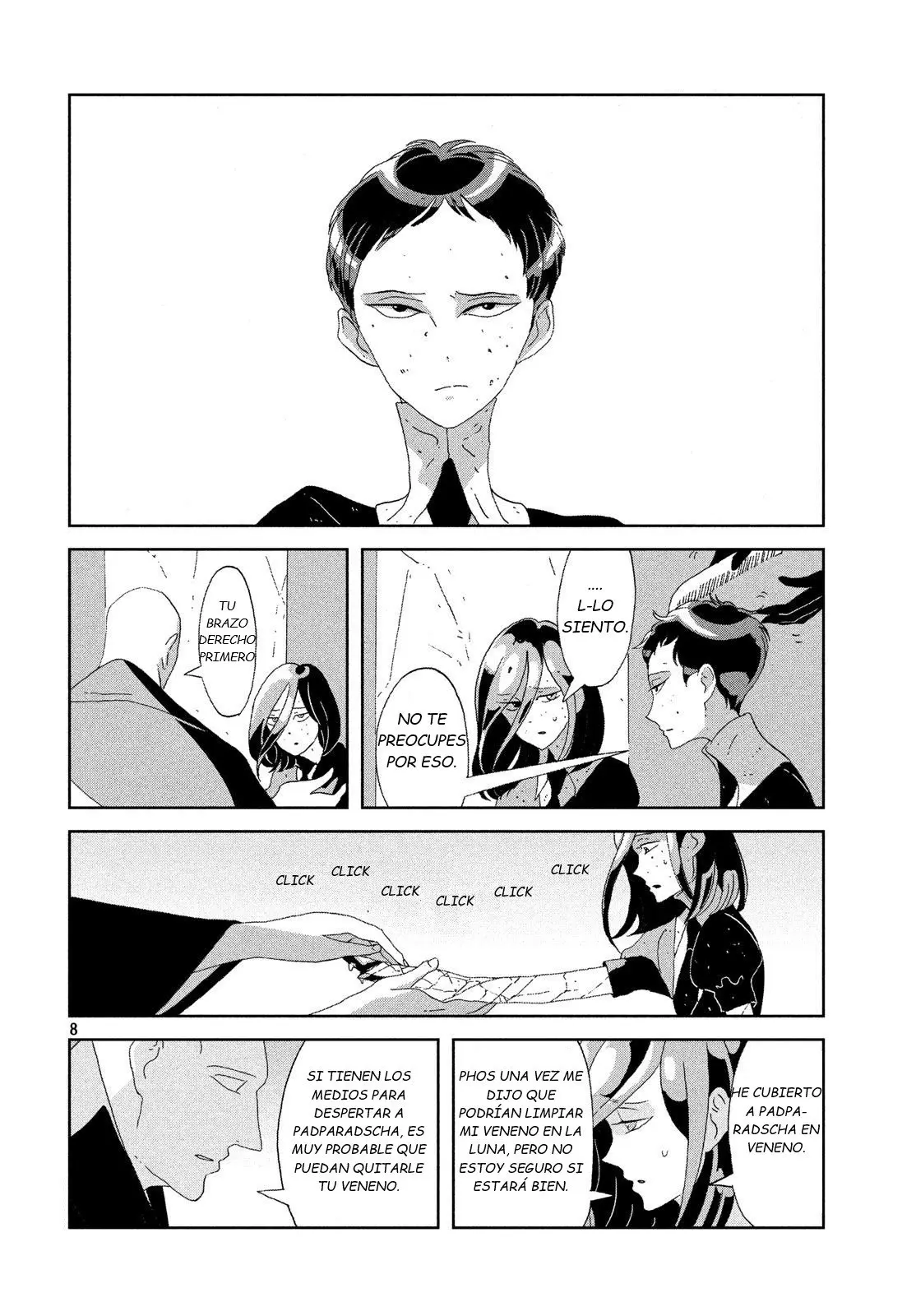 Houseki no Kuni capítulo 71 página 9
