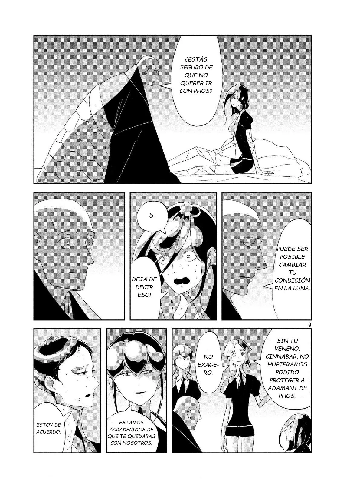 Houseki no Kuni capítulo 71 página 10