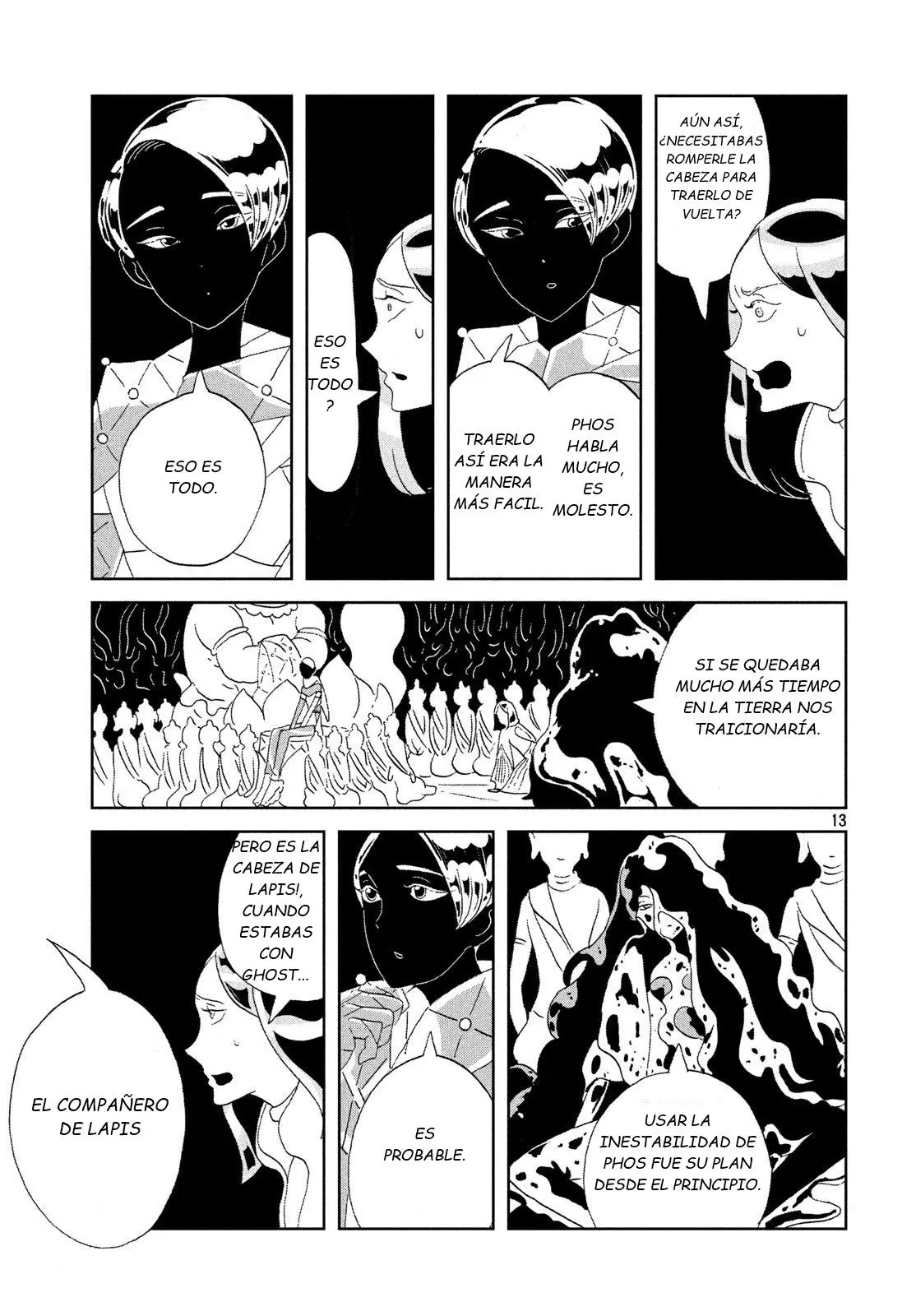 Houseki no Kuni capítulo 71 página 14