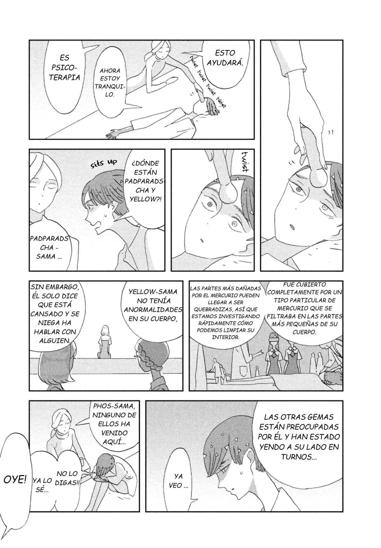 Houseki no Kuni capítulo 72 página 8