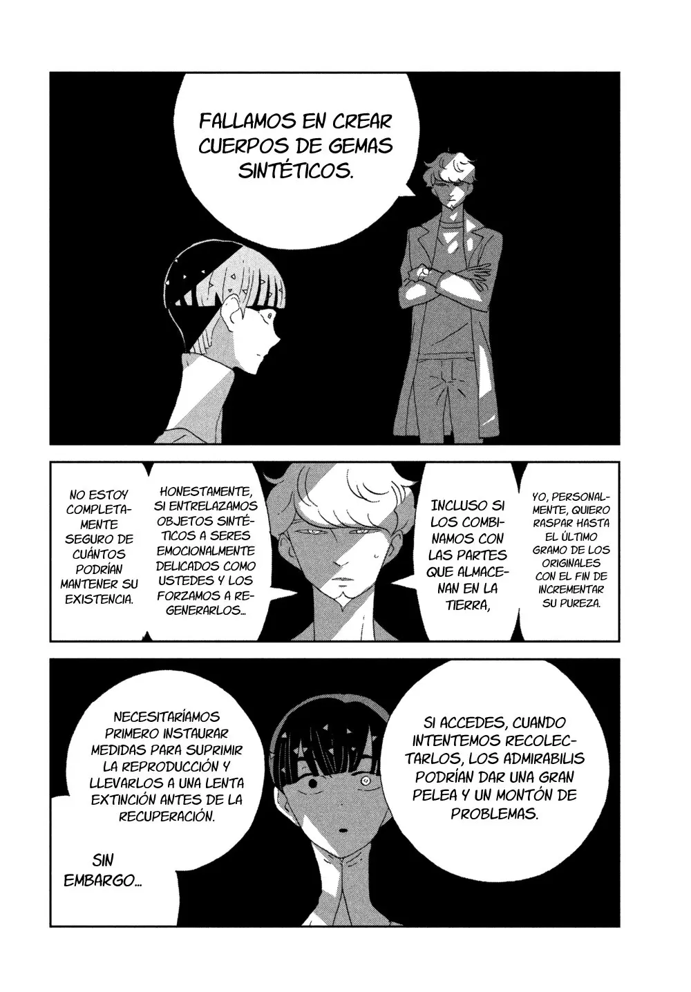 Houseki no Kuni capítulo 73 página 8