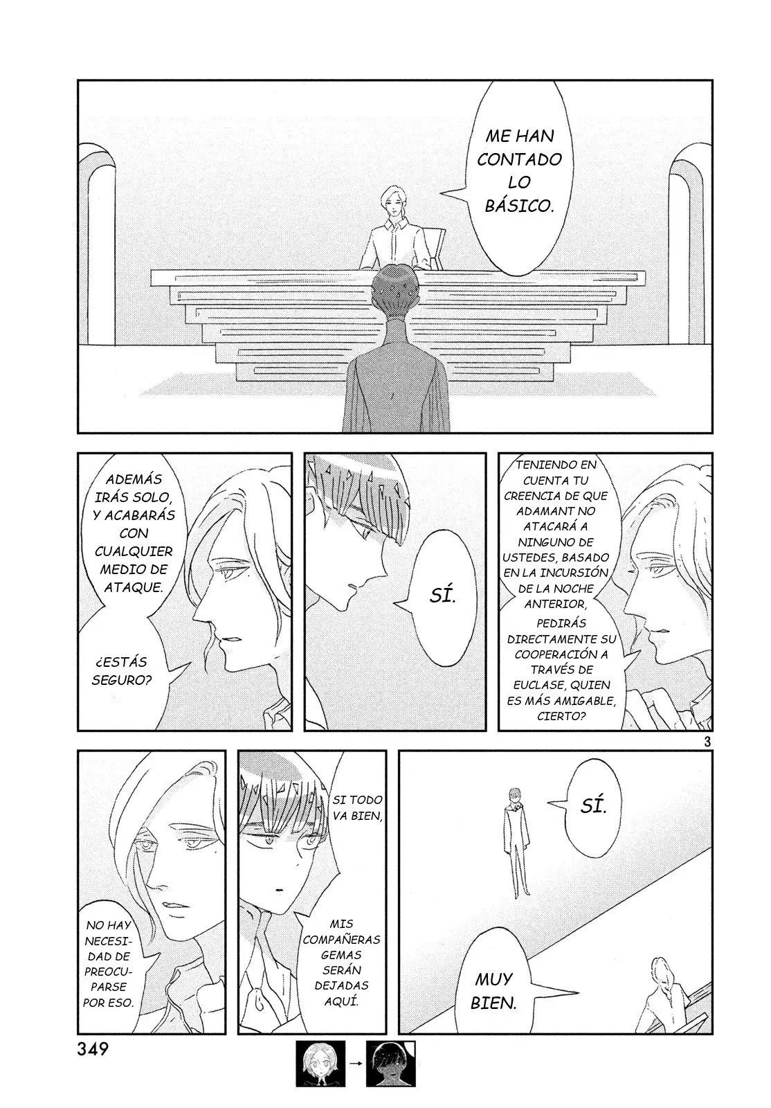 Houseki no Kuni capítulo 76 página 4