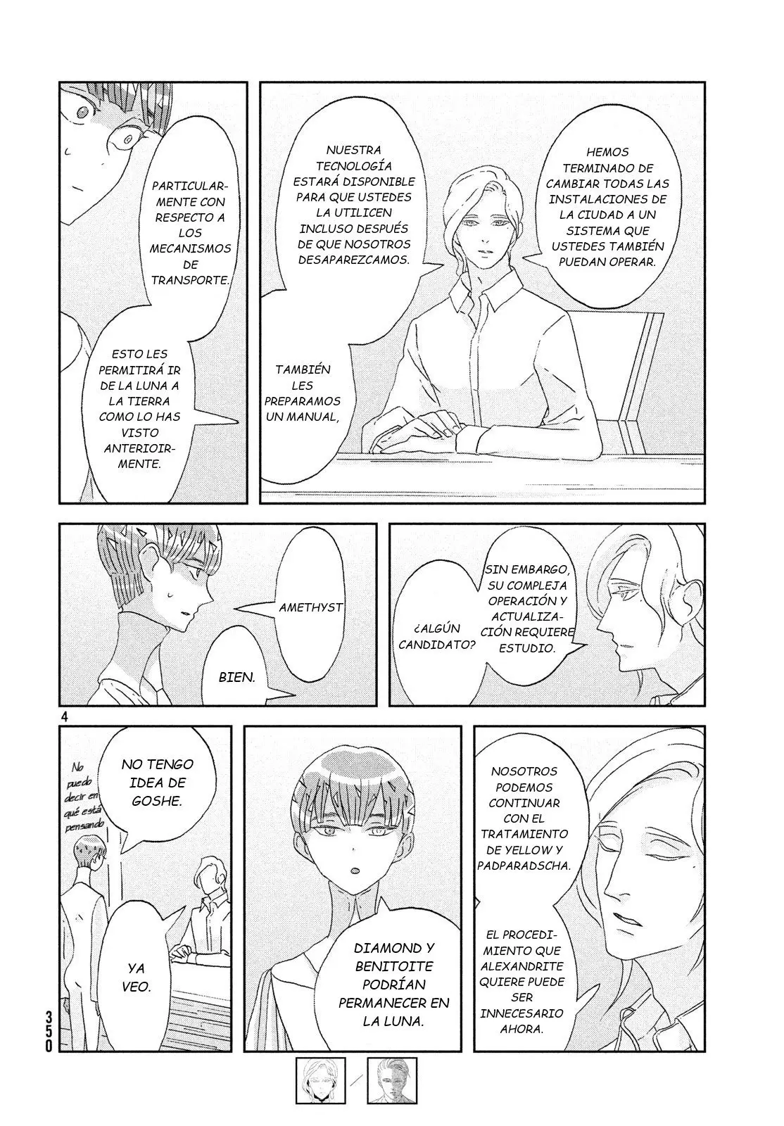 Houseki no Kuni capítulo 76 página 5