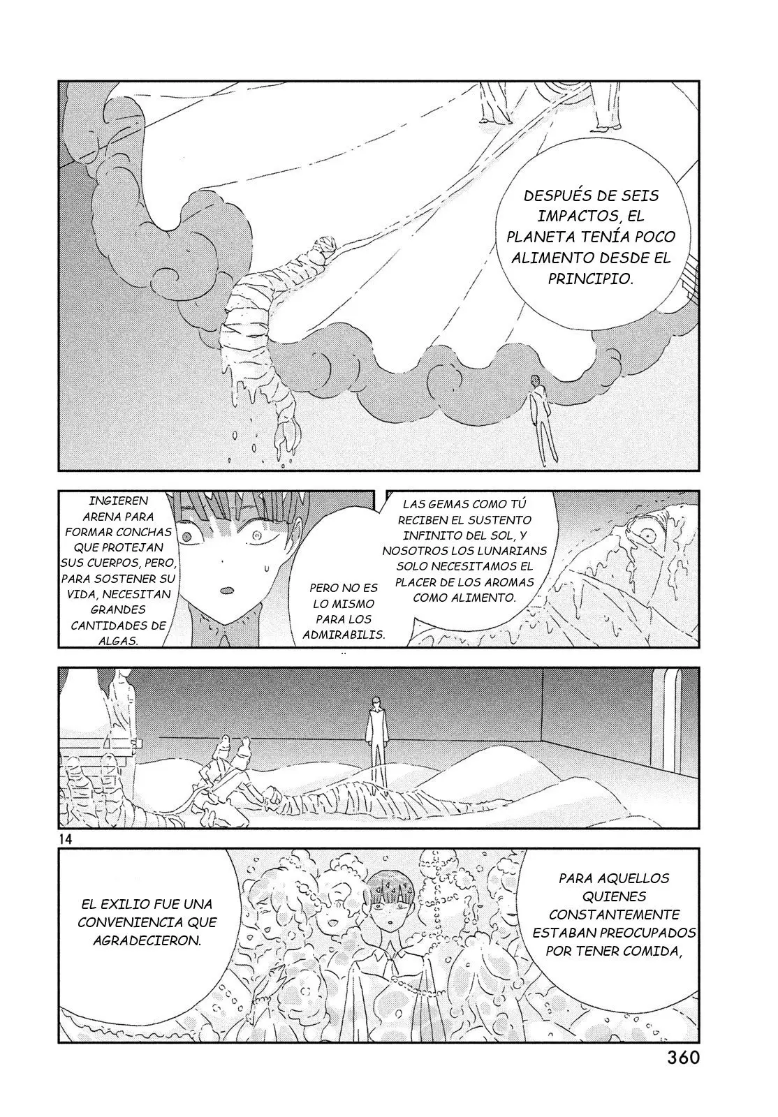 Houseki no Kuni capítulo 76 página 15