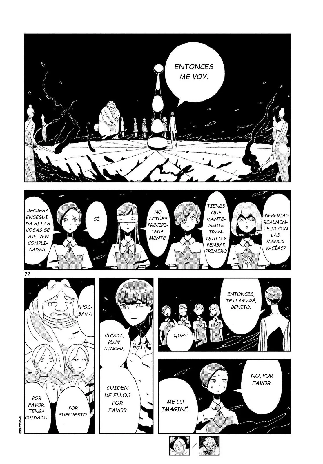 Houseki no Kuni capítulo 76 página 23