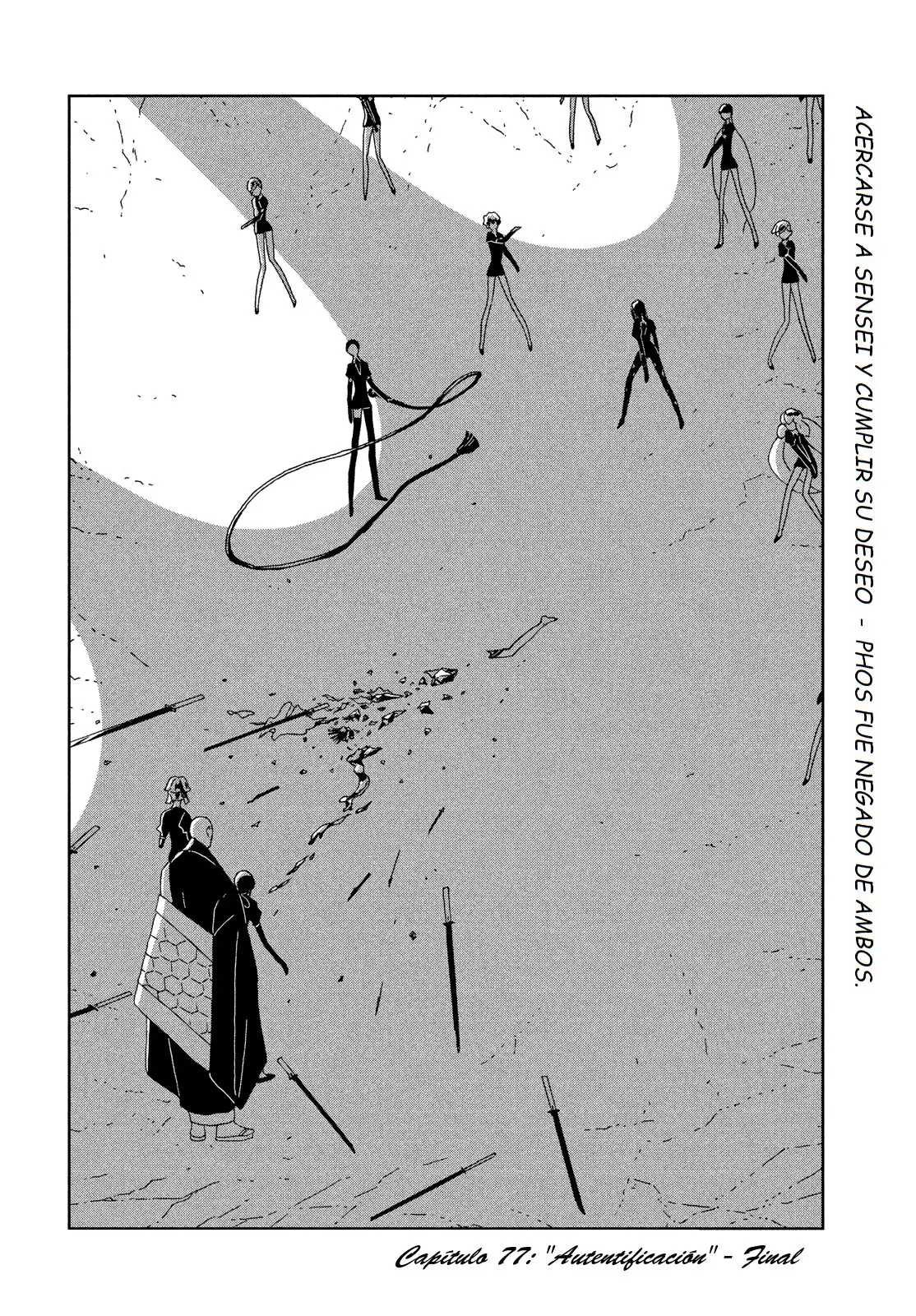 Houseki no Kuni capítulo 77 página 21