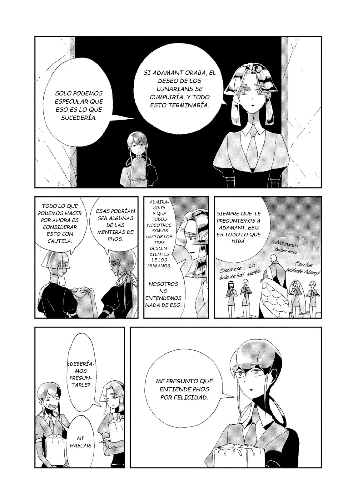Houseki no Kuni capítulo 78 página 18