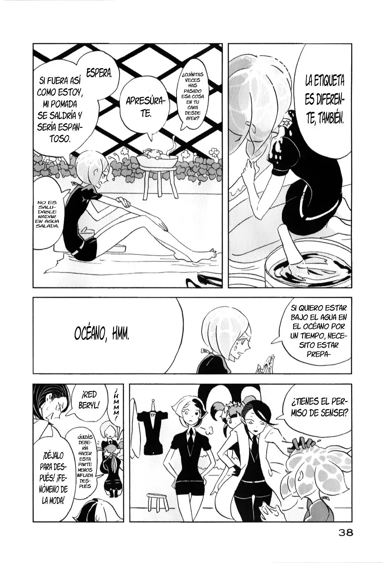 Houseki no Kuni capítulo 8 página 9