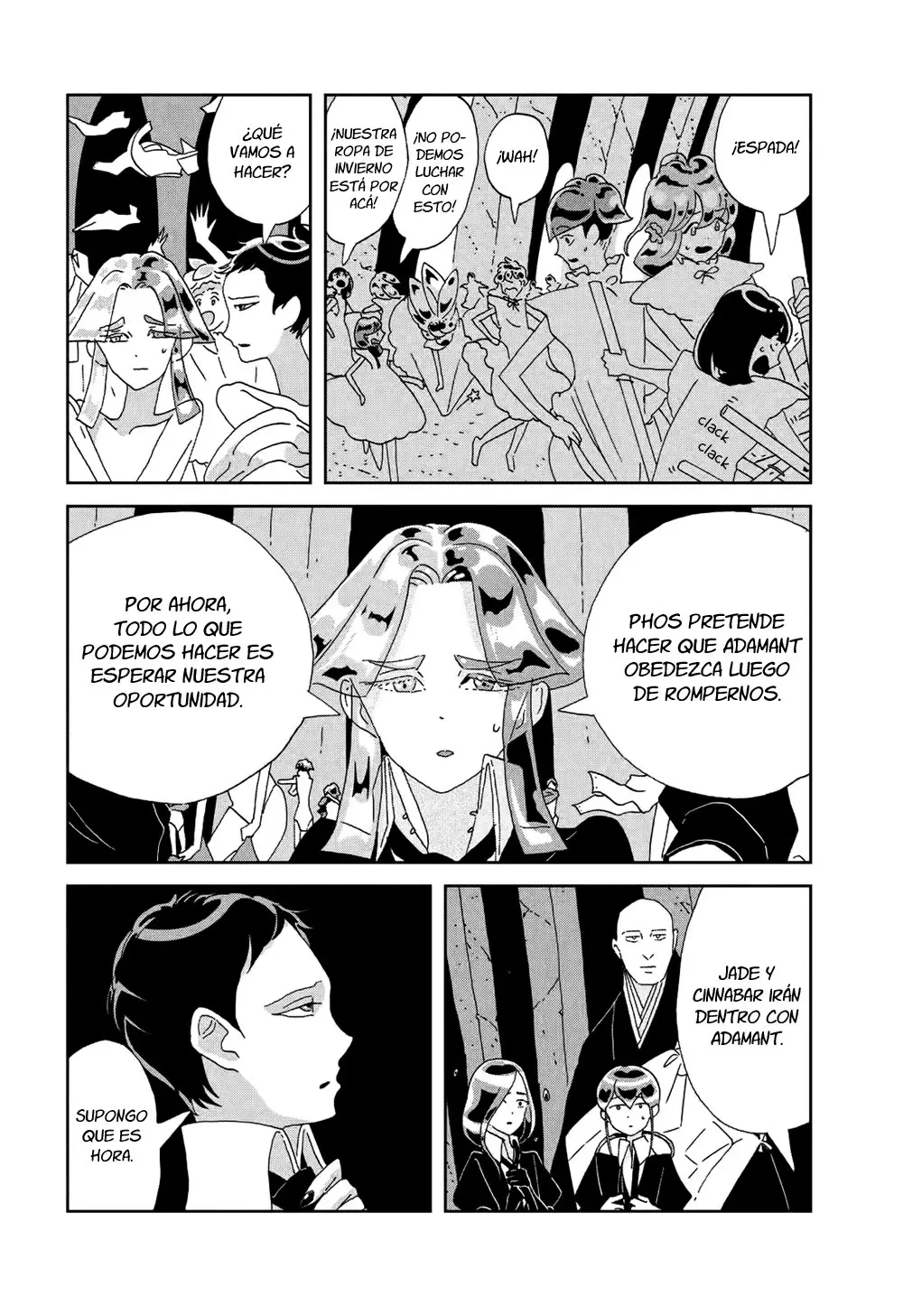 Houseki no Kuni capítulo 86 página 7