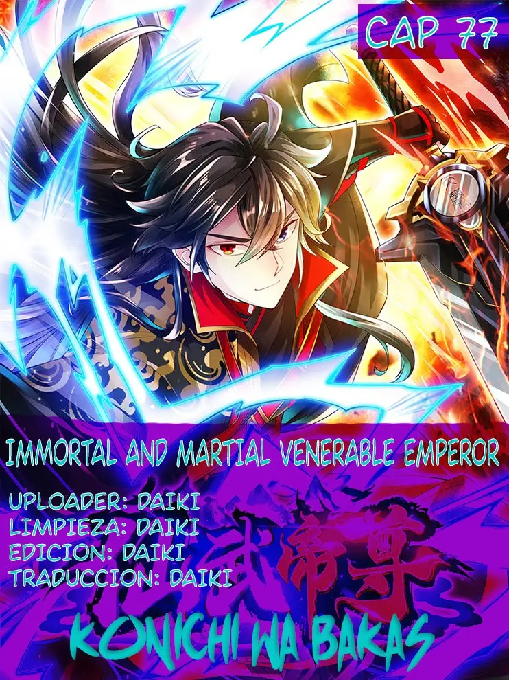 Immortal and Martial Venerable Emperor capítulo 77 página 1