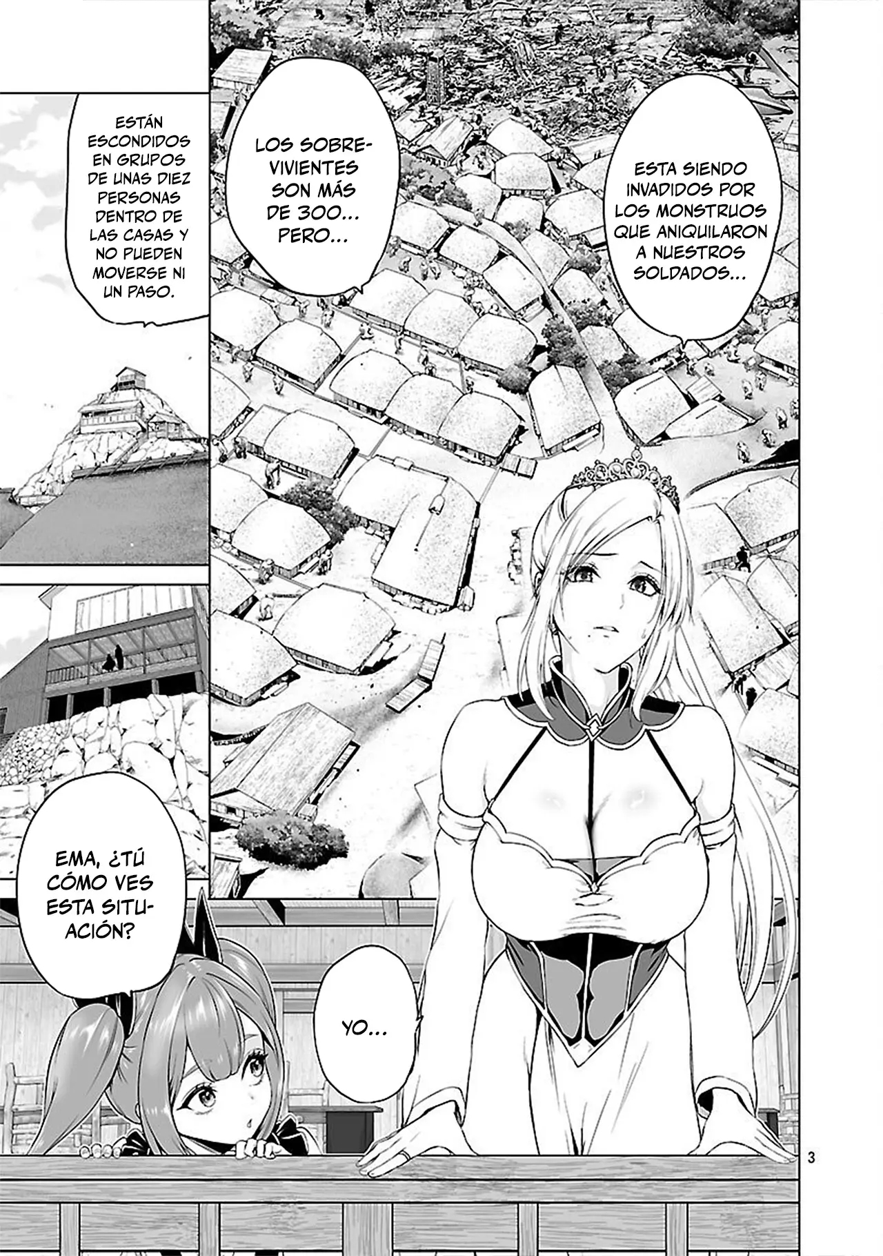 Isekai H Eiyuuden ~Bishoujo Senshi-tachi wa Saikyou Gunshi no Muchana Onegai ni Sakaraenai~ capítulo 5.1 página 3