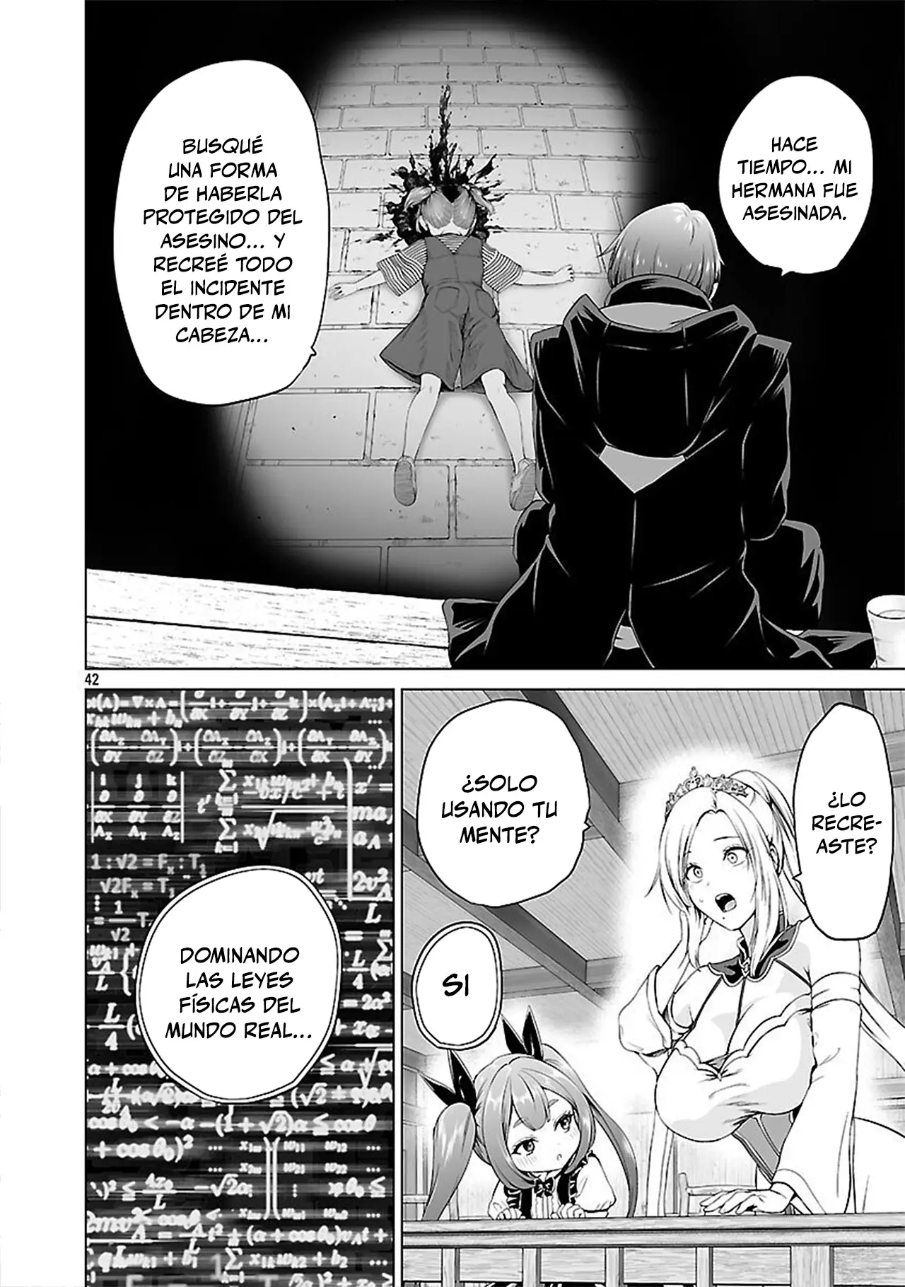 Isekai H Eiyuuden ~Bishoujo Senshi-tachi wa Saikyou Gunshi no Muchana Onegai ni Sakaraenai~ capítulo 5.1 página 42