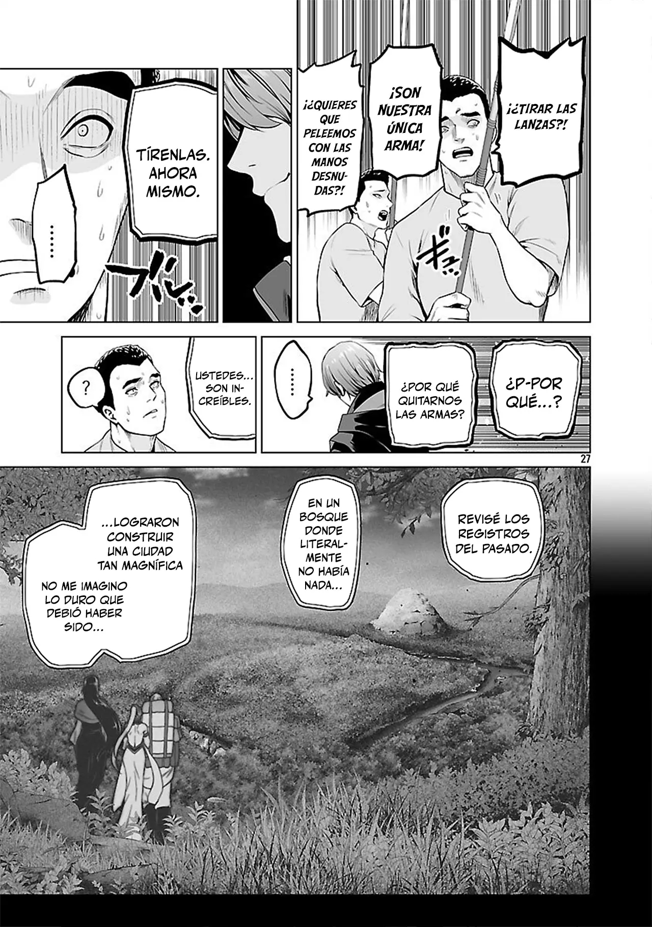 Isekai H Eiyuuden ~Bishoujo Senshi-tachi wa Saikyou Gunshi no Muchana Onegai ni Sakaraenai~ capítulo 7 página 28