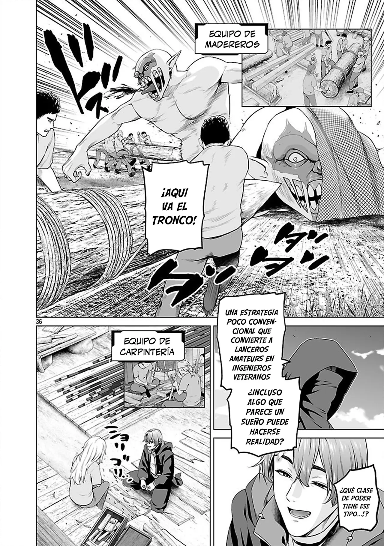 Isekai H Eiyuuden ~Bishoujo Senshi-tachi wa Saikyou Gunshi no Muchana Onegai ni Sakaraenai~ capítulo 7 página 37